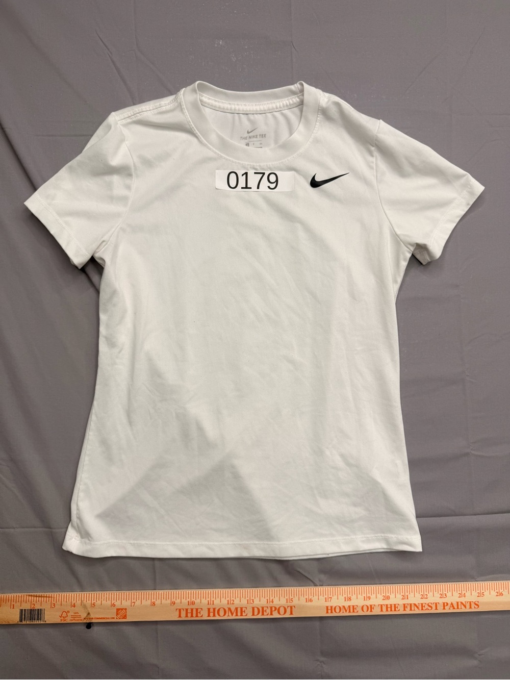Nike White Short Sleeve Women's Crew Tee